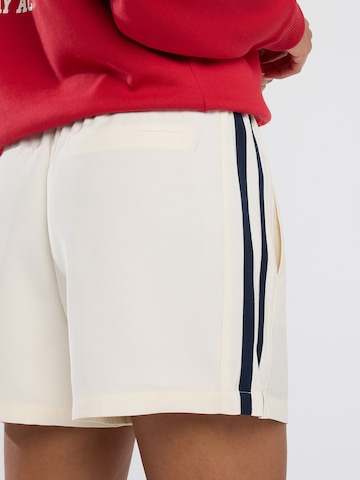 Loosefit Pantalon America Today en blanc