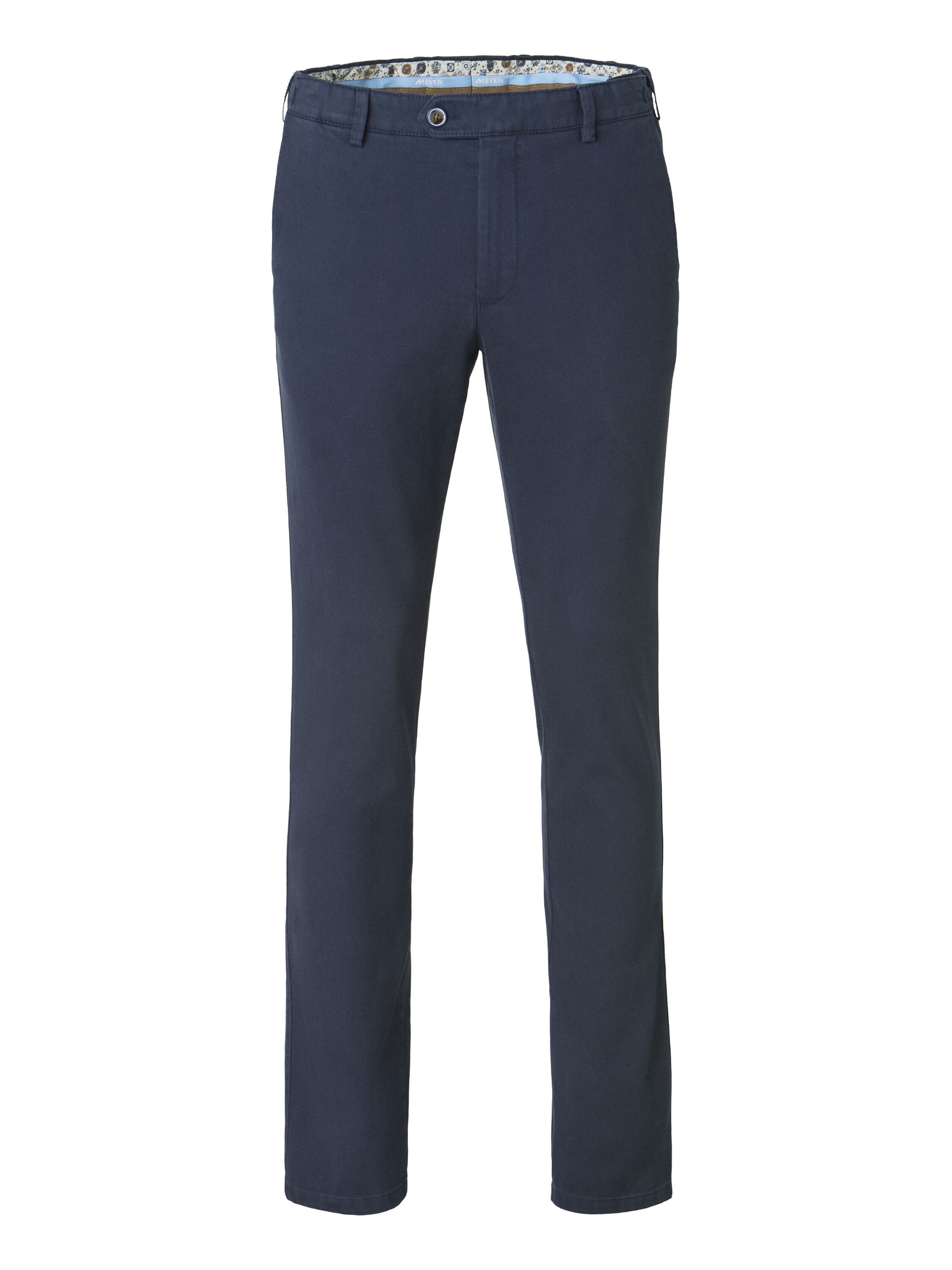 MEYER Regular Chino 'Oslo 2-3616' in Blauw: voorkant