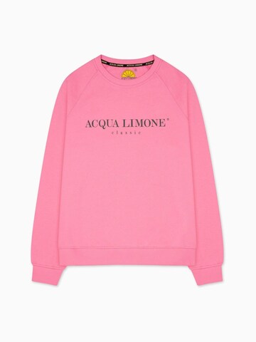 Acqua Limone Sweatshirt 'College Classic' i rosa: framsida