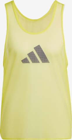 ADIDAS PERFORMANCE Sporttop 'Training 24' in Gelb: Vorderseite