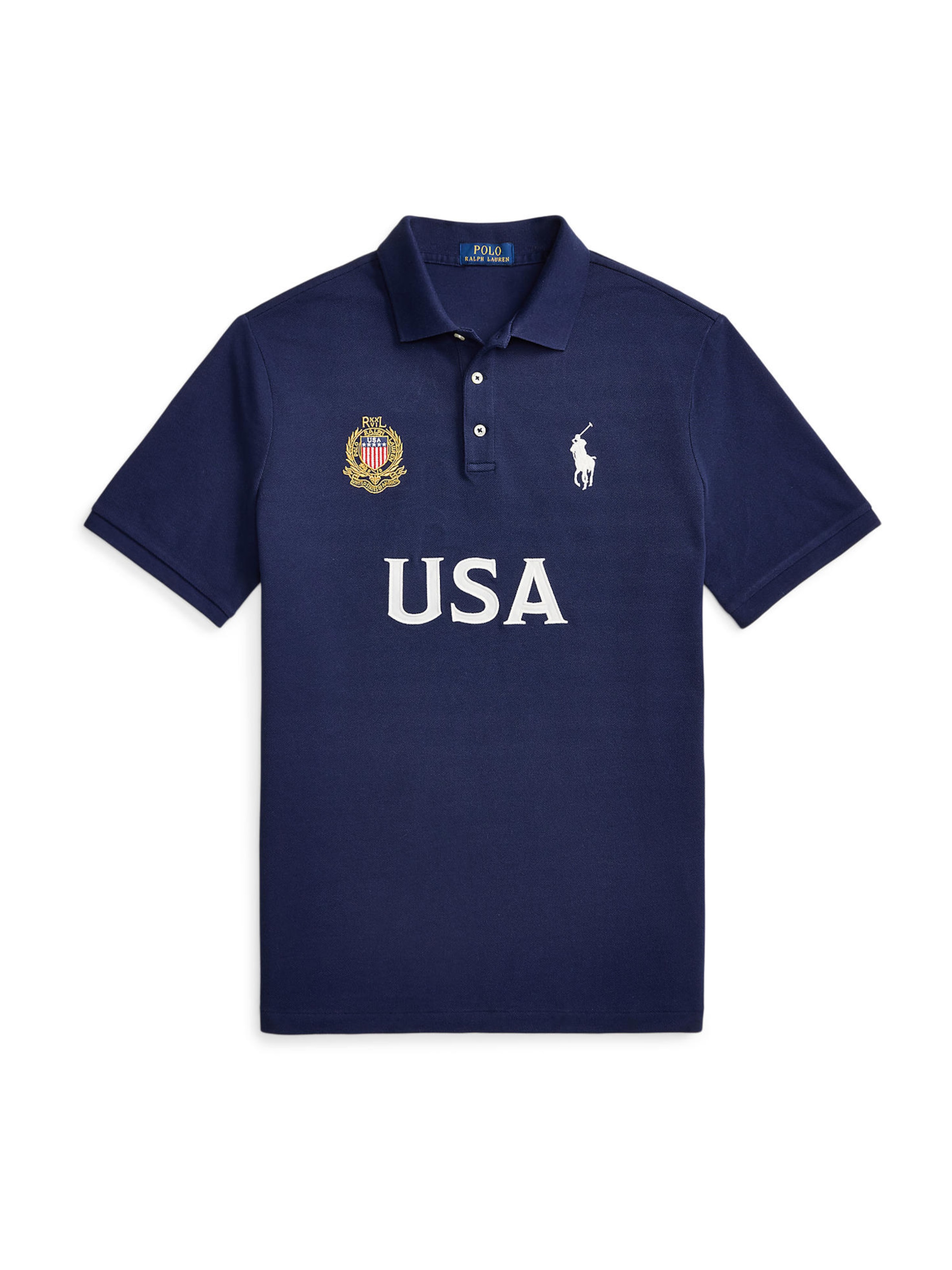 Polo Ralph Lauren Poloshirt in Blau: Vorderseite