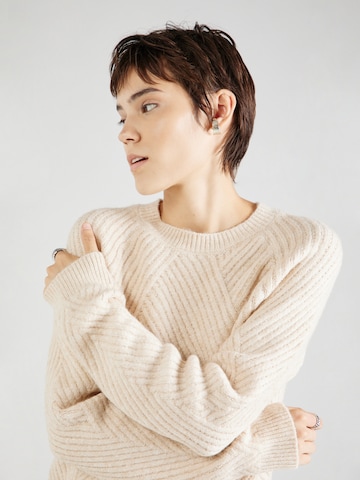 ABOUT YOU Sweater 'Madlen' in Beige