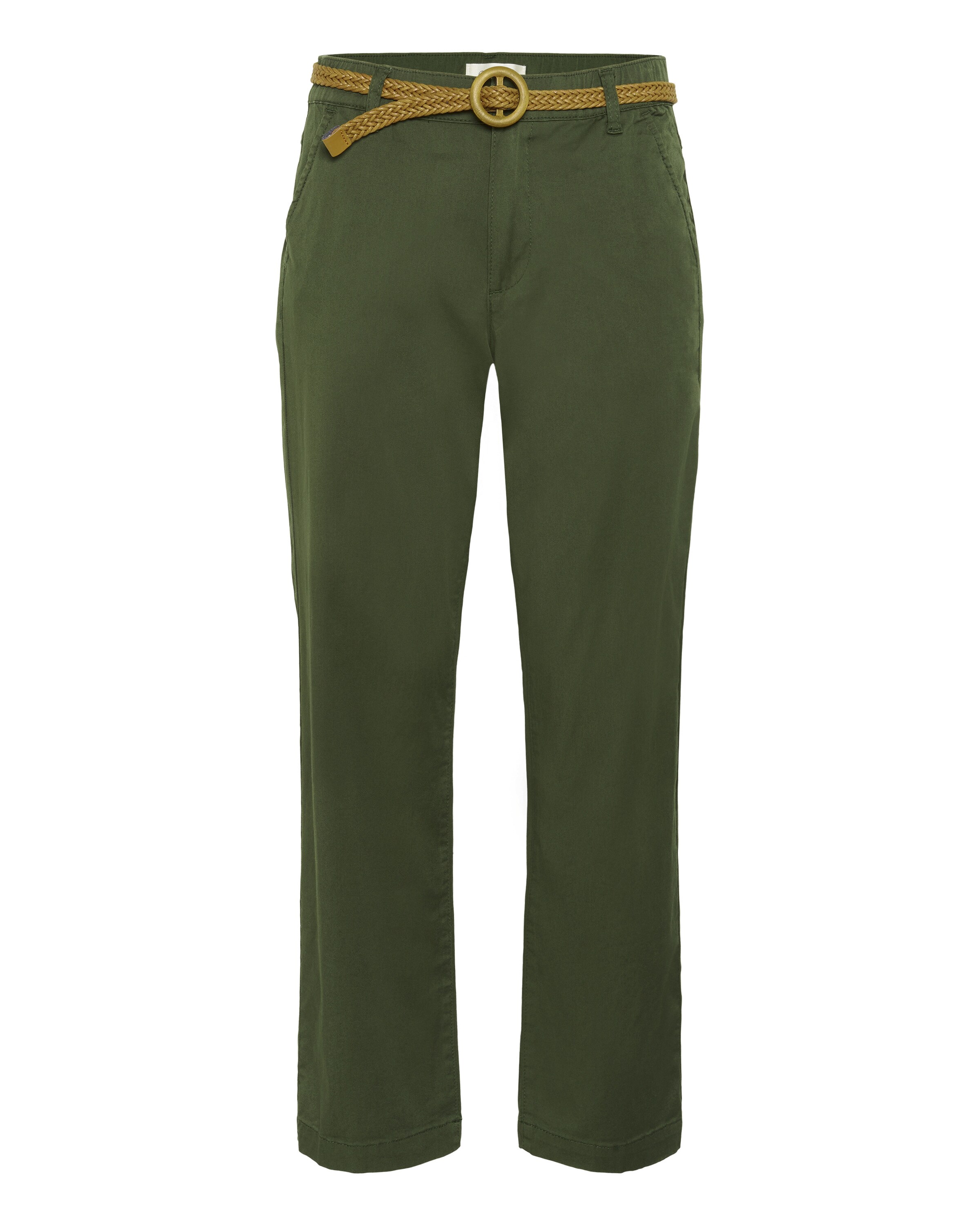 Regular Pantalon 'Lorraine' Cream en vert : devant