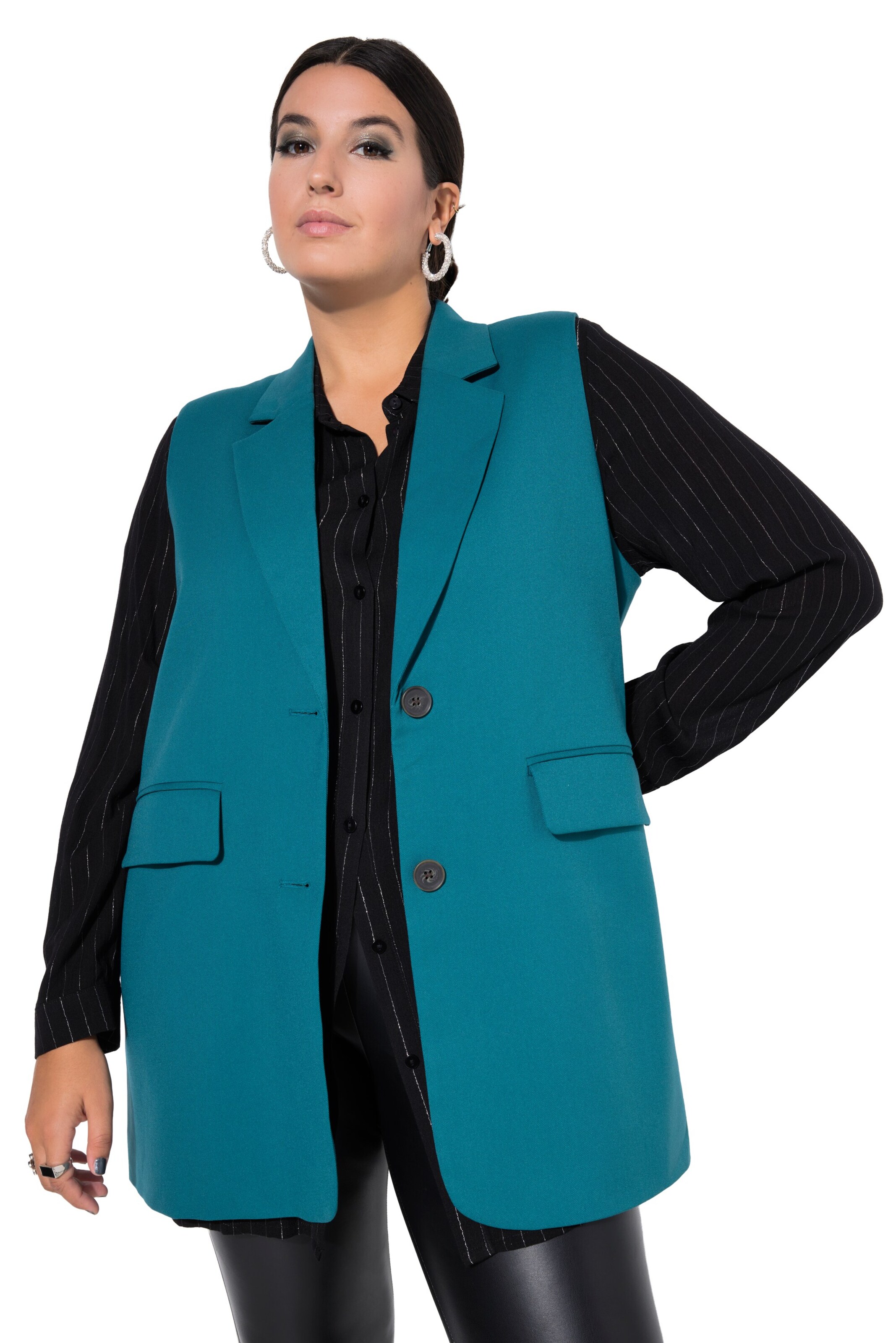 Studio Untold Weste in Blau: Vorderseite