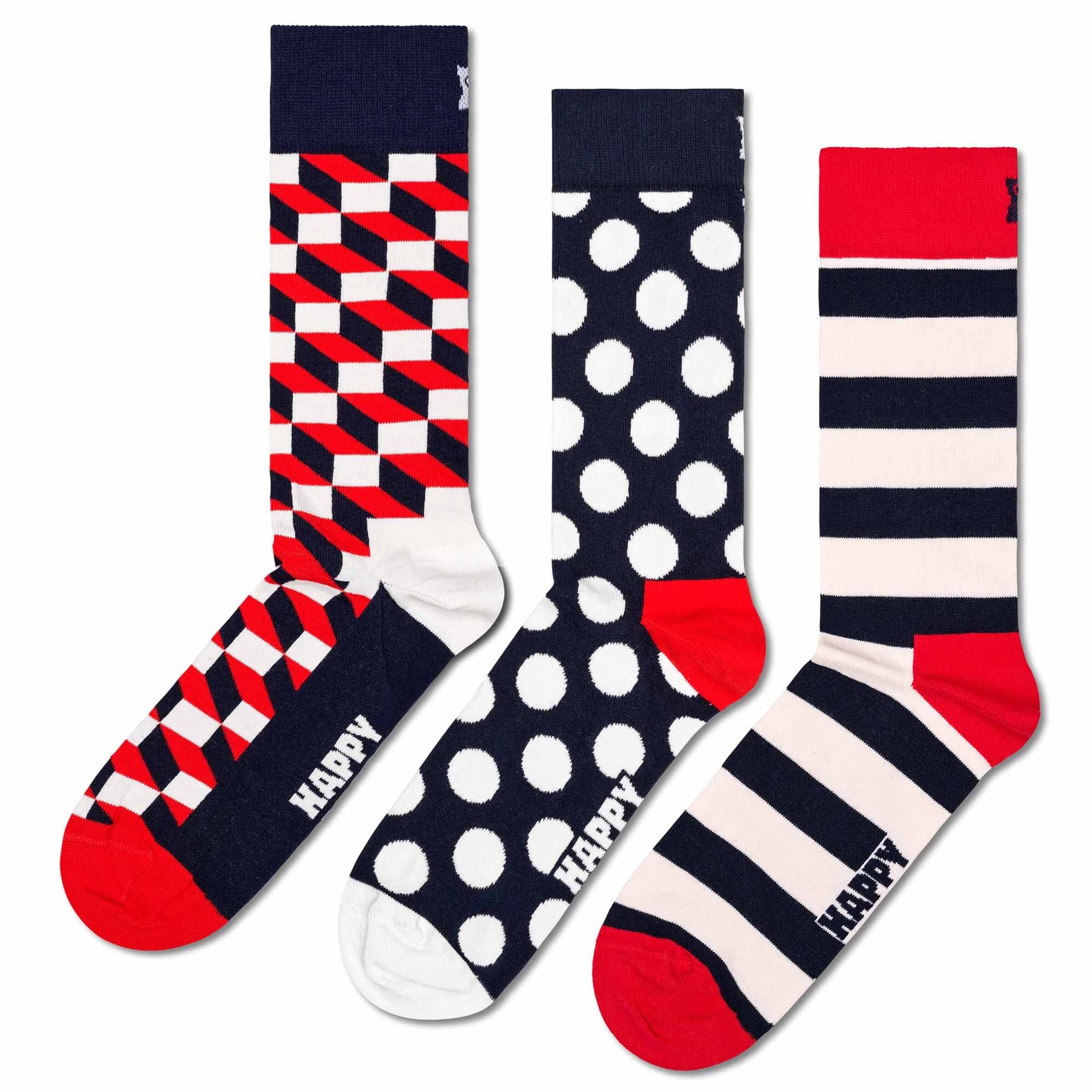 Chaussettes Happy Socks en mélange de couleurs