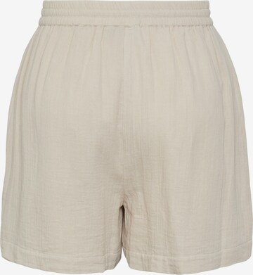 PIECES Loosefit Shorts 'STINA' in Beige