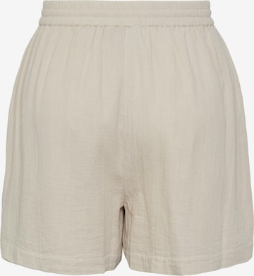 PIECES Loosefit Shorts 'STINA' in Beige