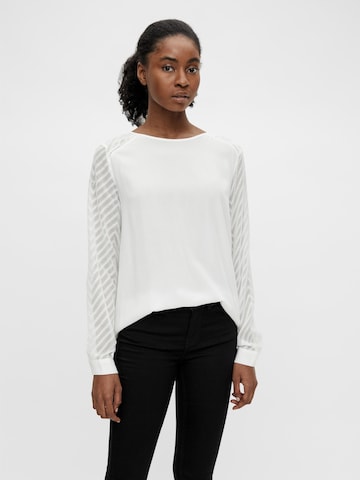 OBJECT Blouse 'Zoe' in White: front