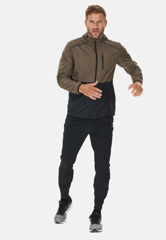 ENDURANCE Athletic Jacket 'Hugoee' in Brown