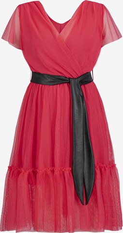 Karko Cocktail Dress 'ASIA' in Red: front