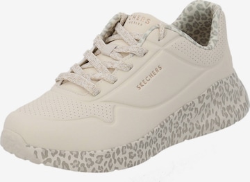 Baskets basses SKECHERS en blanc : devant