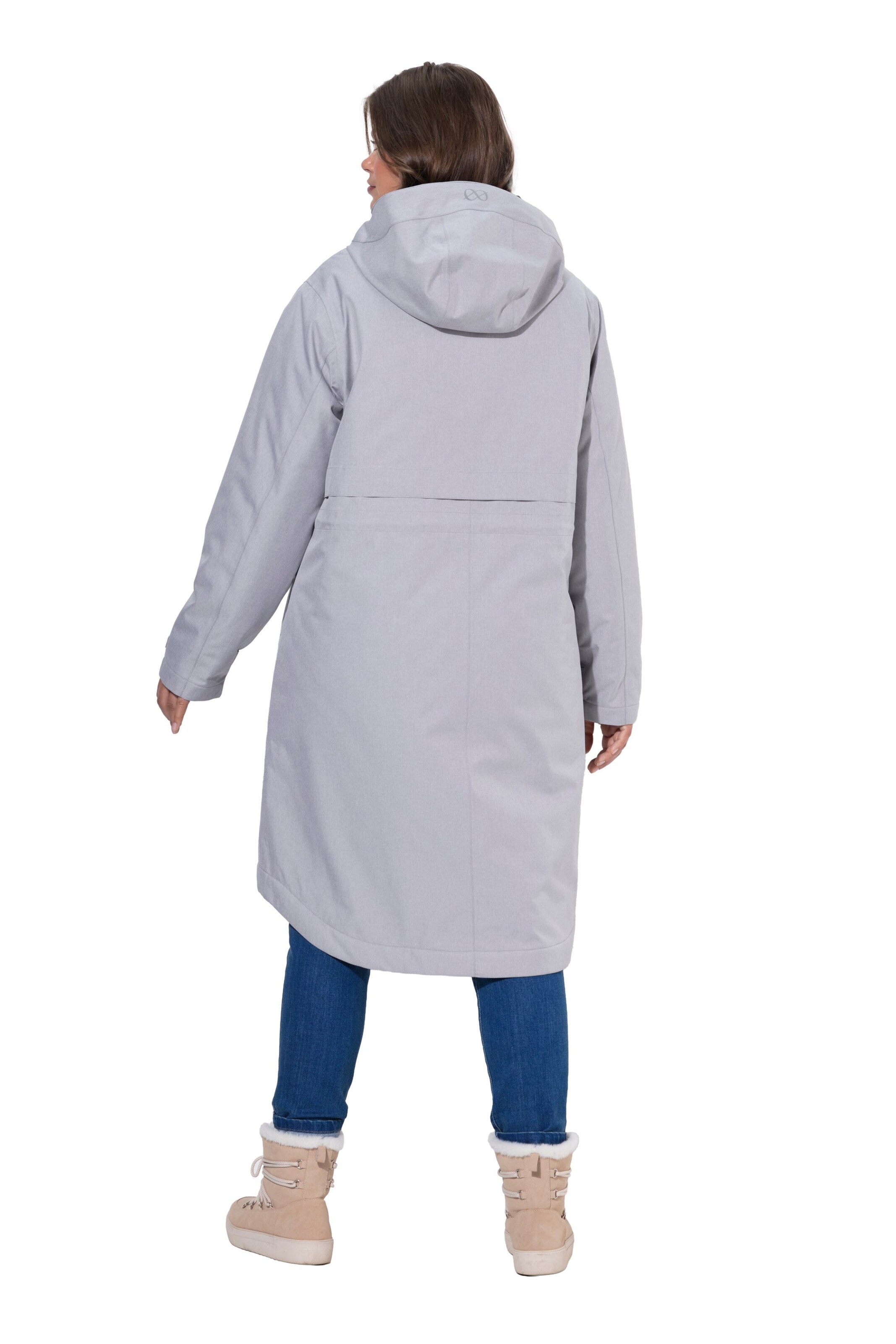 LAURASØN Raincoat in Grey