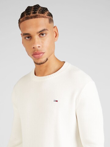 Pullover 'Essentials' di Tommy Jeans in bianco