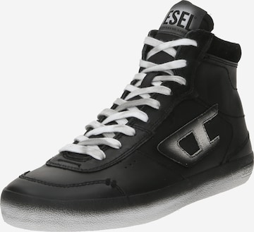 DIESEL - Zapatillas deportivas altas 'LEROJI' en negro: frente