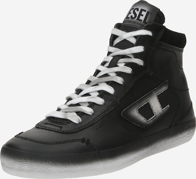 DIESEL Sneakers hoog 'LEROJI' in de kleur Lichtgrijs / Zwart, Productweergave