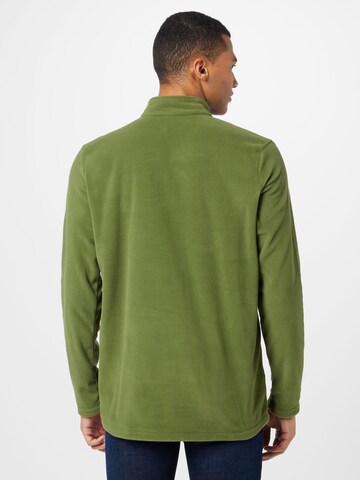 JACK WOLFSKIN Športen pulover 'Taunus' | zelena barva