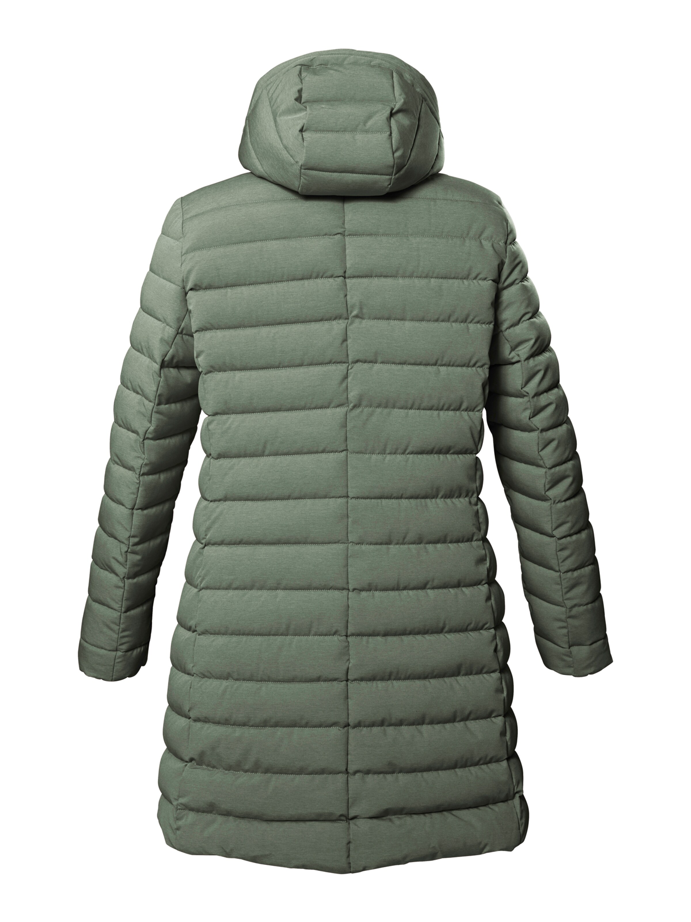 STOY Демисезонное пальто в Зеленый