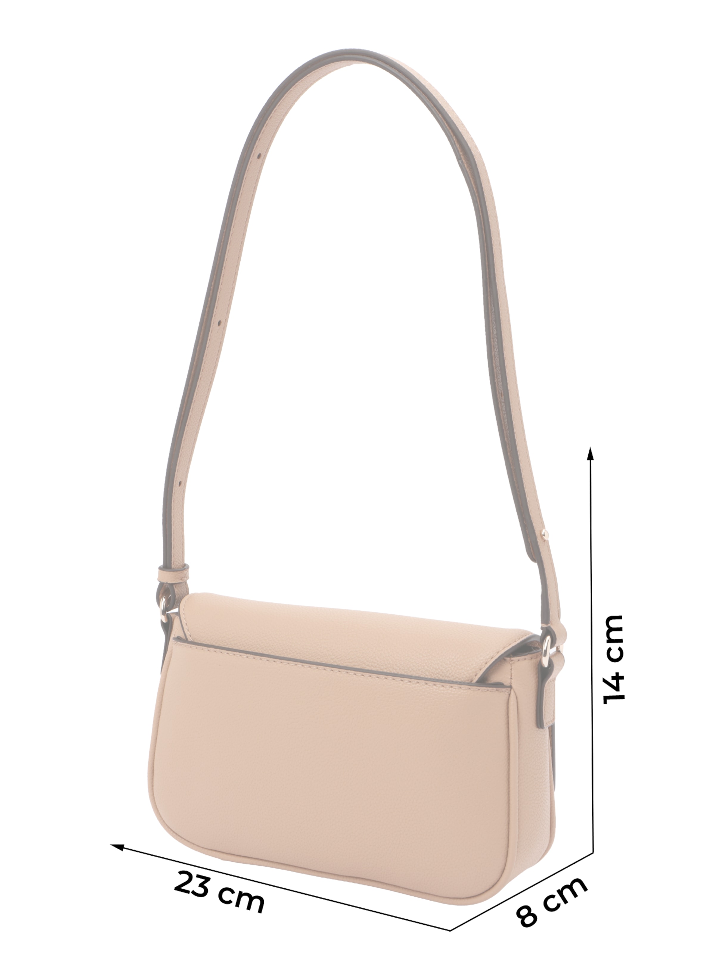 GUESS Skuldertaske 'Isola' i beige
