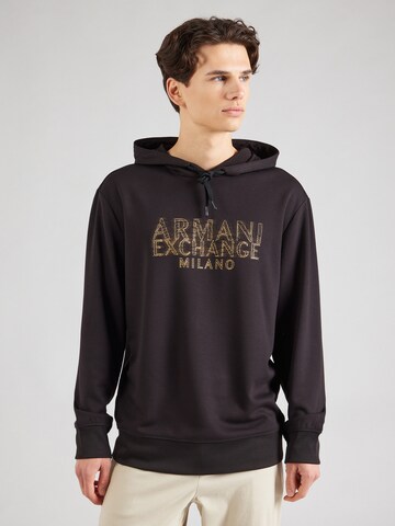 ARMANI EXCHANGE Sweatshirt i brun: forside