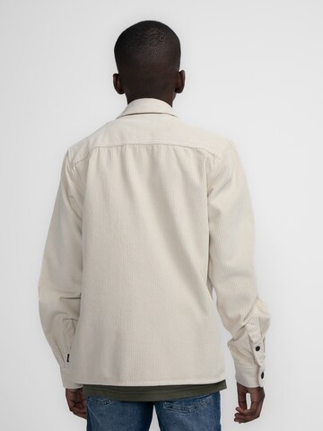 Petrol Industries Regular Fit Hemd 'Norton' in Beige