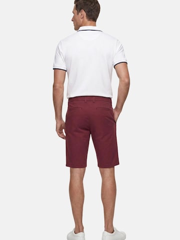 Thomas Goodwin Slim fit Trousers in Red