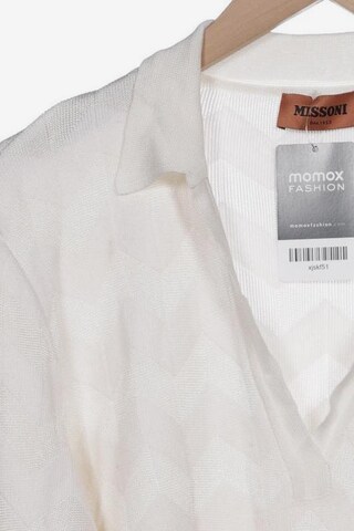 MISSONI Pullover XL in Weiß