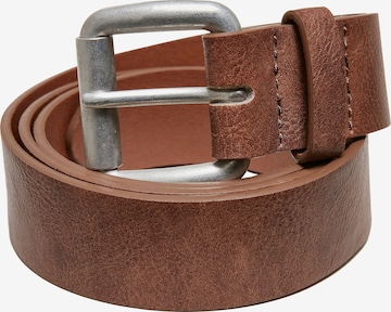 Ceinture Urban Classics en marron : devant