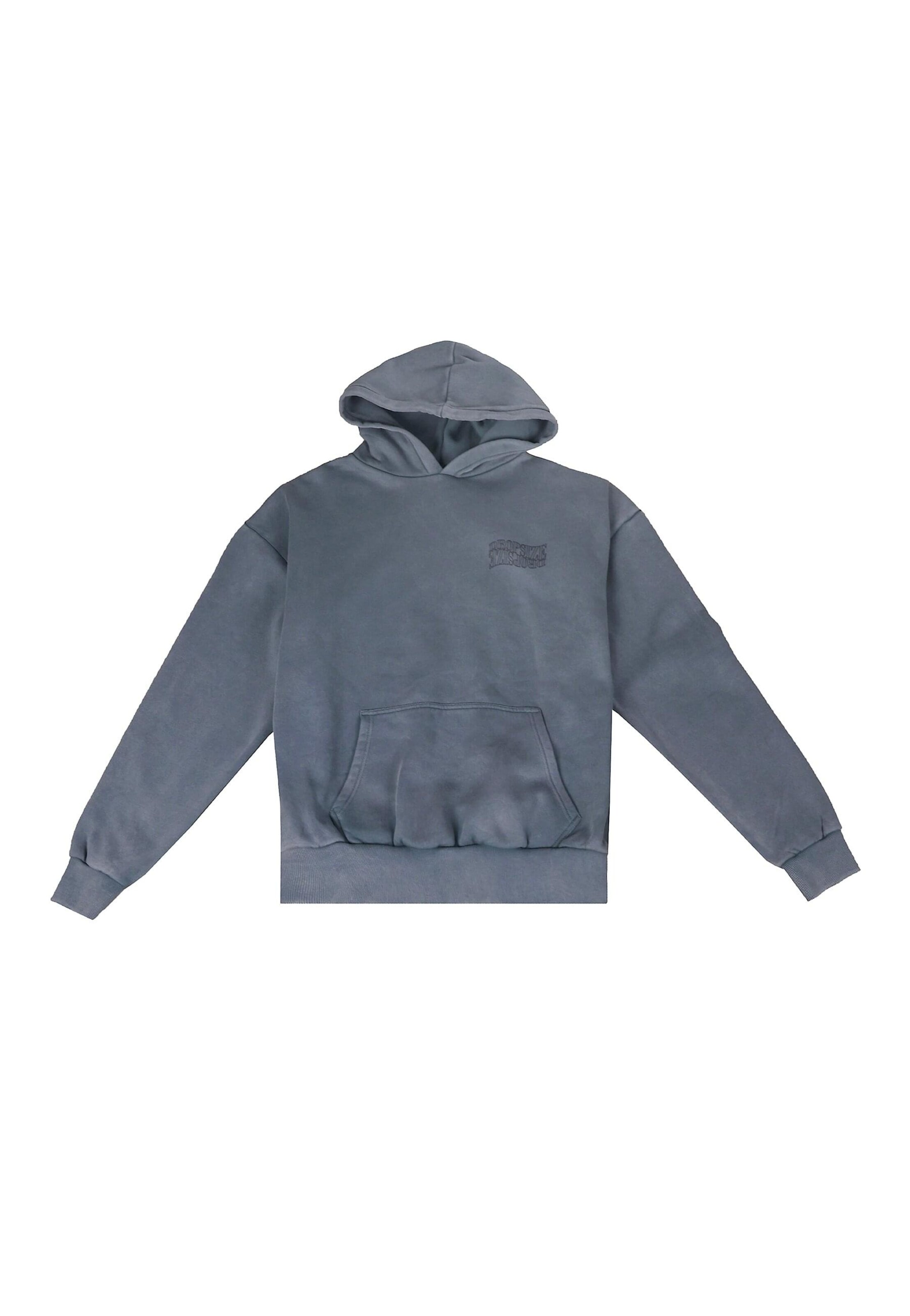 Sweat-shirt Dropsize en gris : devant