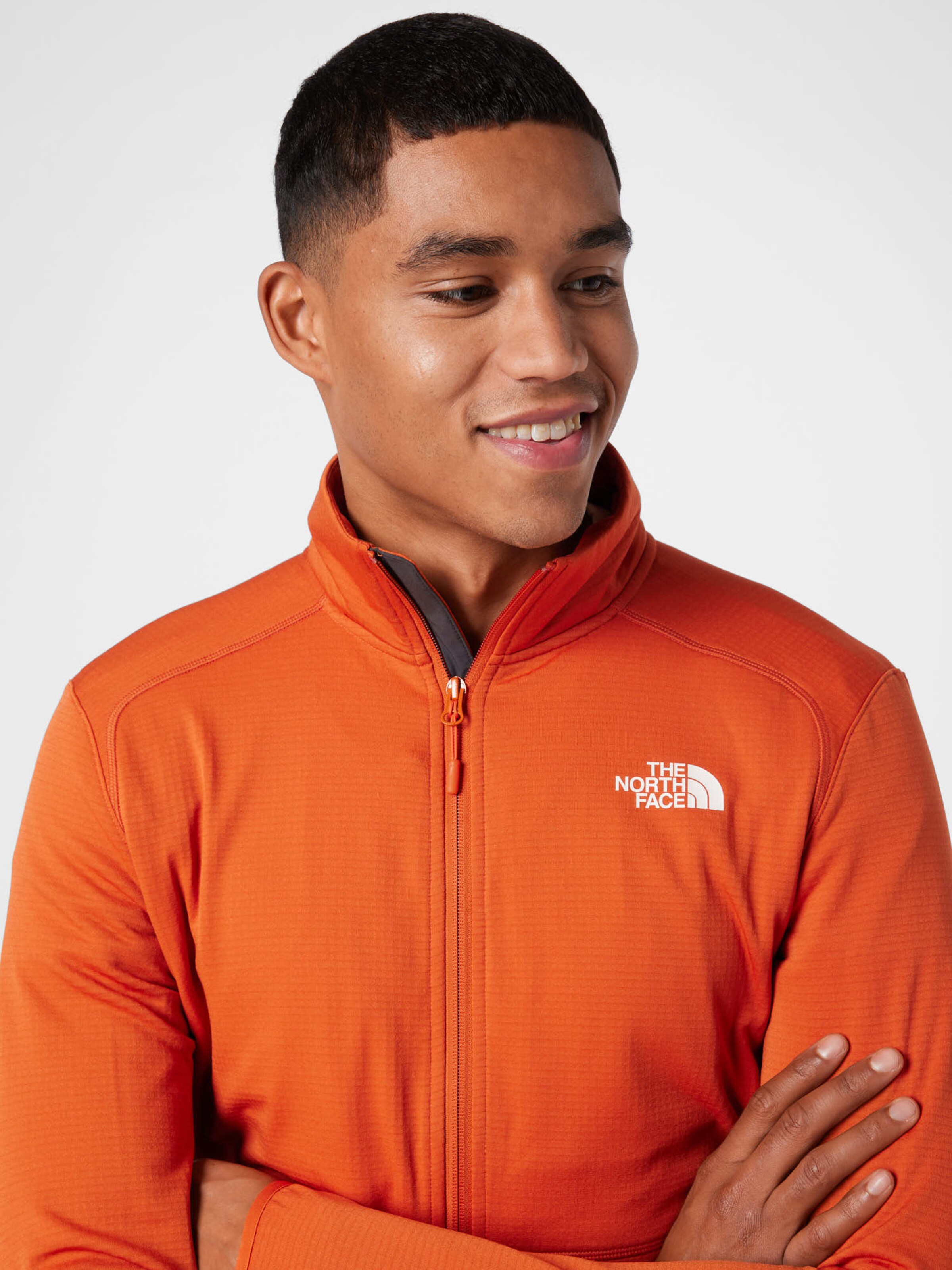 THE NORTH FACE Funktionsfleecejacke Quest in Orange 
