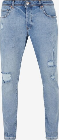 2Y Premium Regular Jeans in Blauw: voorkant