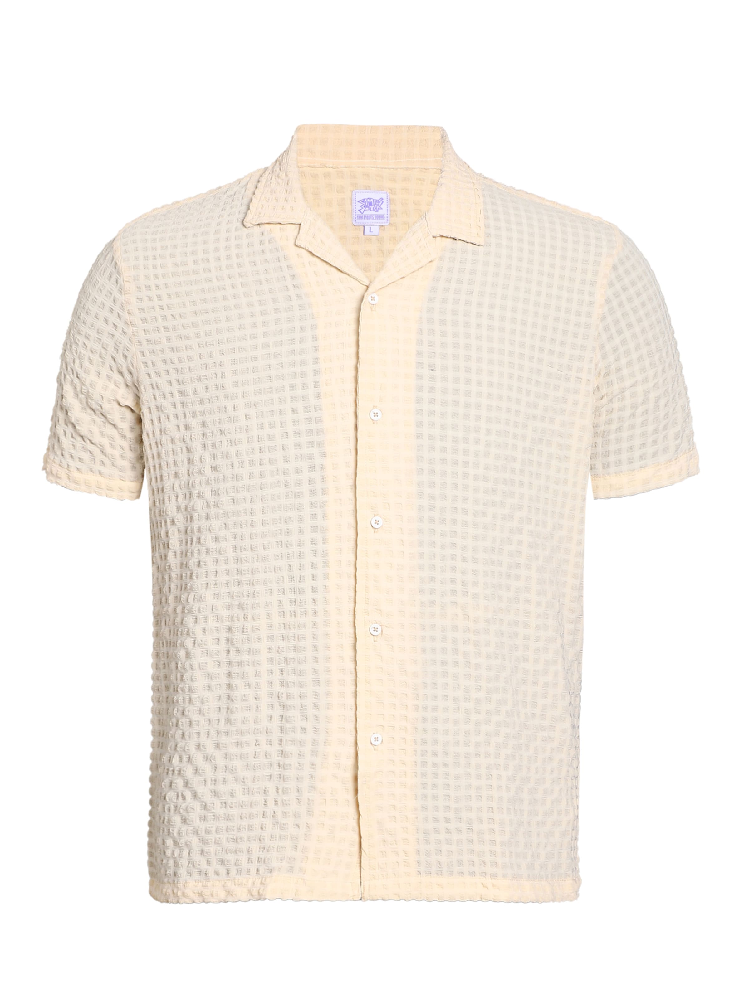 Campus Sutra Средняя посадка Рубашка 'Sybil' в Ярко-розовый: спереди