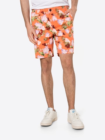Superdry Shorts in Orange: front
