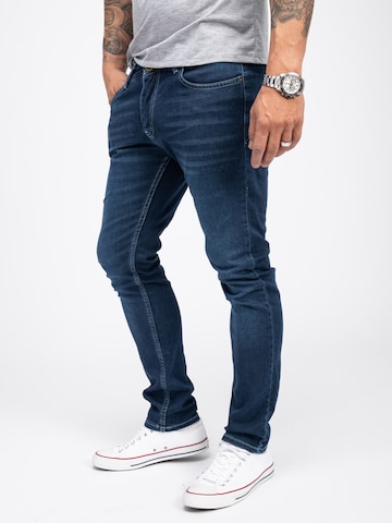 Rock Creek Slimfit Jeans in Blau