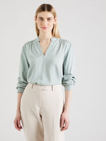 QS Blouse in Green: front