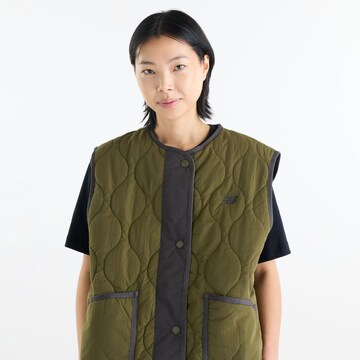 Gilet 'Quilted Vest' new balance en vert