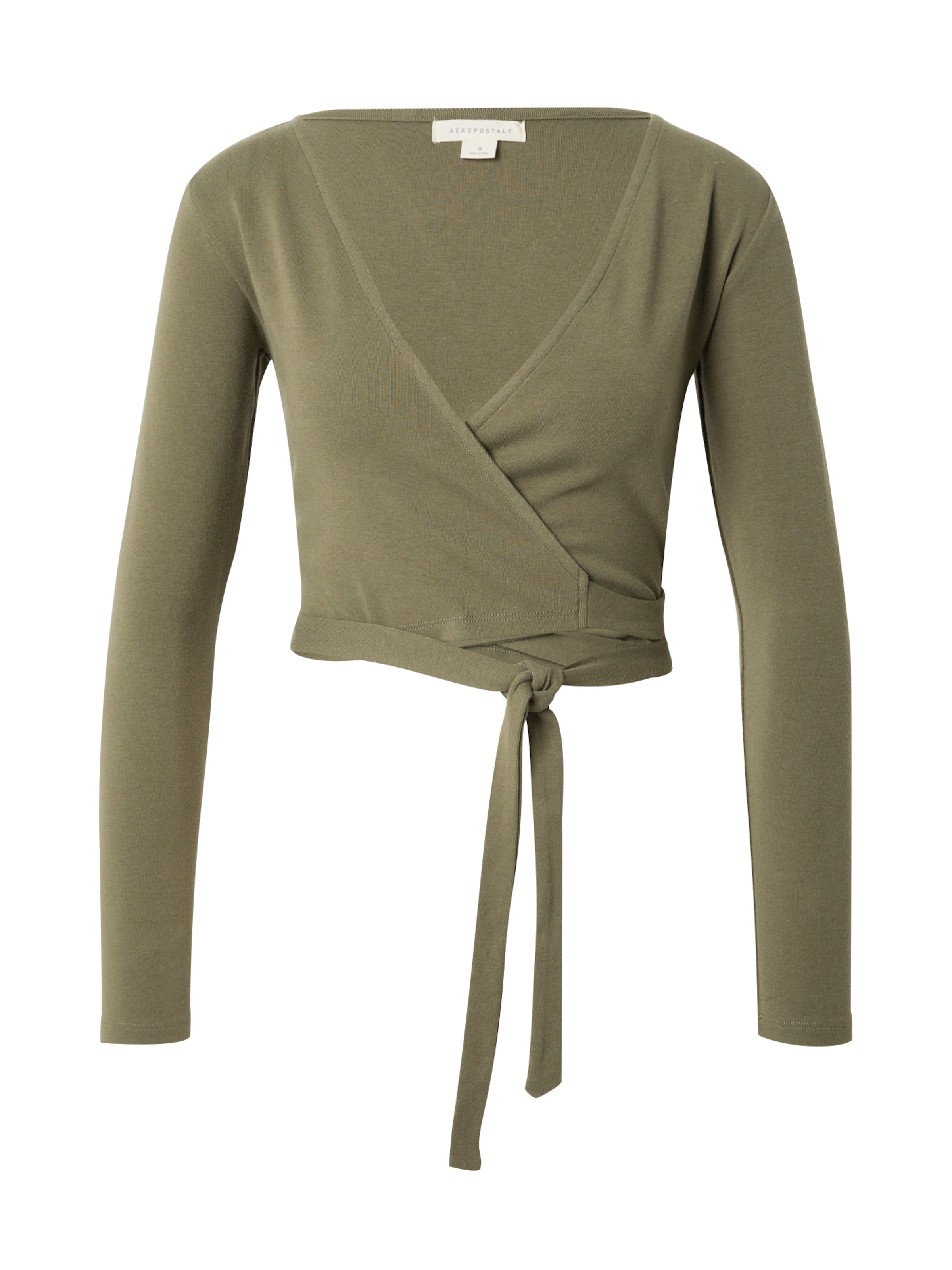 AÉROPOSTALE T-shirt i grön: framsida