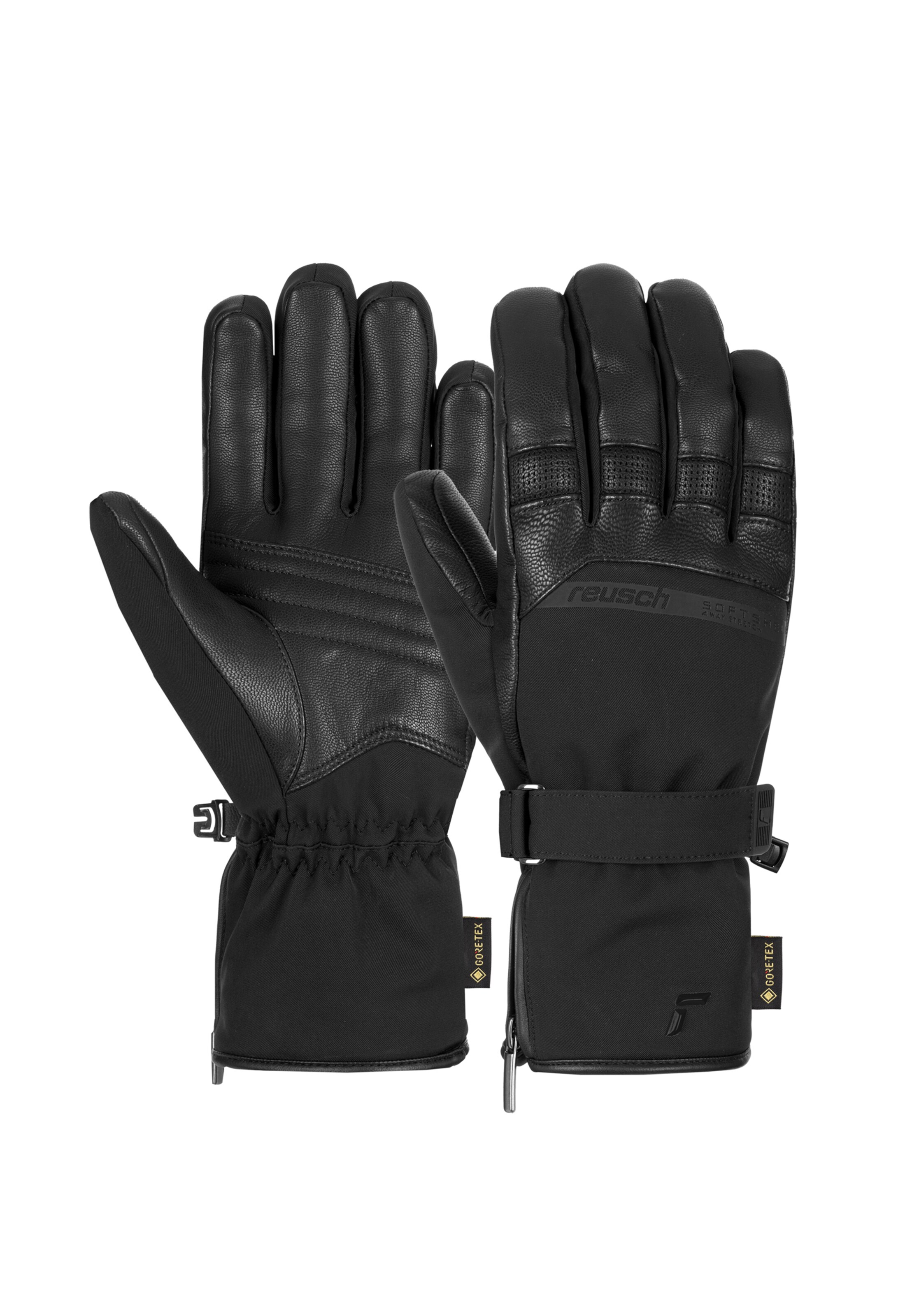 REUSCH Fingerhandschuhe 'Ethan GORE-TEX' in schwarz, Produktansicht