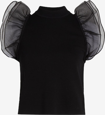 Karl Lagerfeld Blouse in Zwart: voorkant