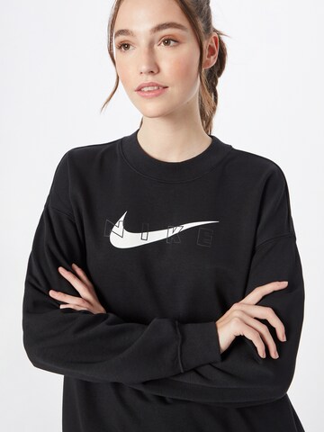 NIKE Athletic Sweatshirt in Black