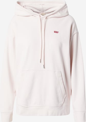 LEVI'S ® Sweatshirt 'Standard Hoodie' in Roze: voorkant