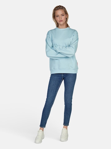Sweat-shirt 'Vebiestern' salzhaut en bleu