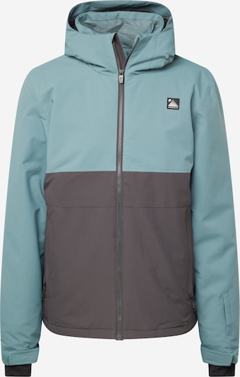 PROTEST Outdoorjacke 'TALDEGO' in mint / schwarz, Produktansicht