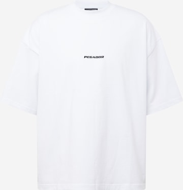 Pegador - Camiseta en blanco: frente