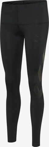 Skinny Pantalon de sport 'Paris' Hummel en noir