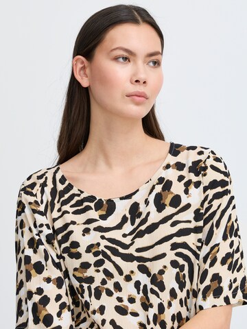 ICHI - Blusa 'IHMARRAKECH' en marrón