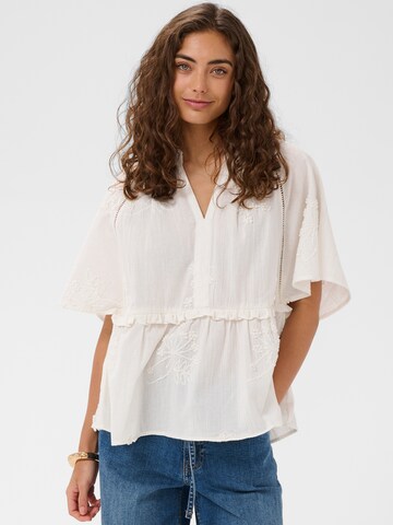 Tunica 'CUjalia' di CULTURE in beige: frontale