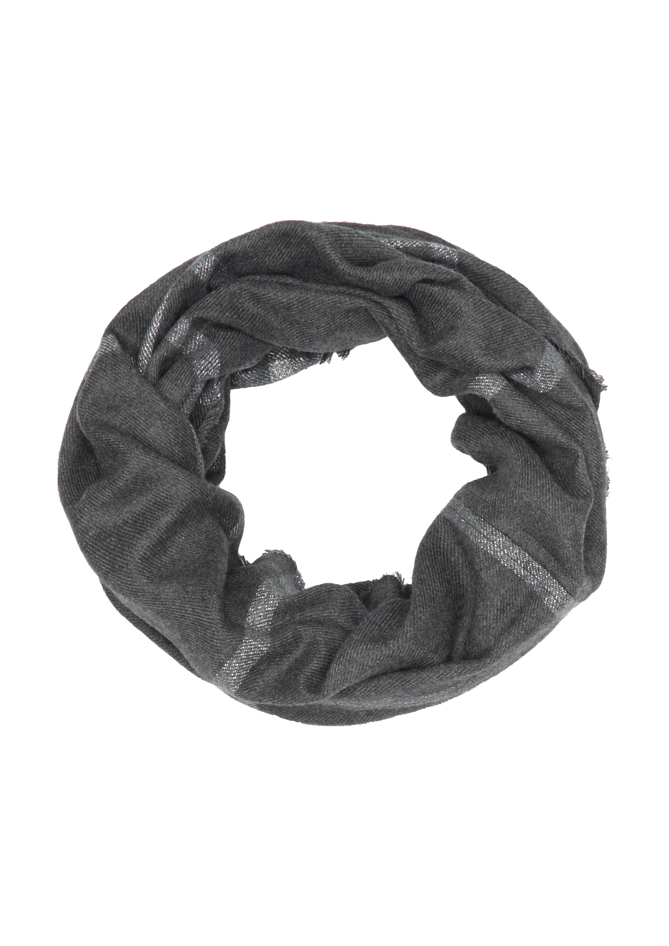 Écharpe tube s.Oliver en gris : devant