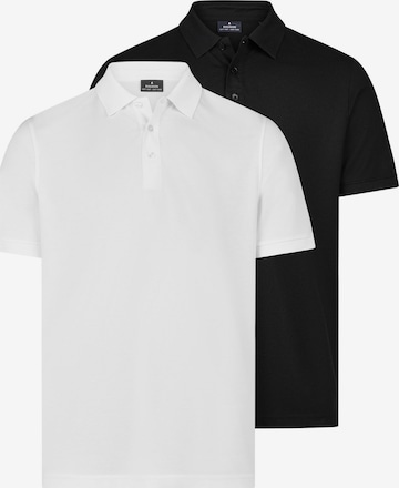 Ragman Shirt 'Basic' in Black: front