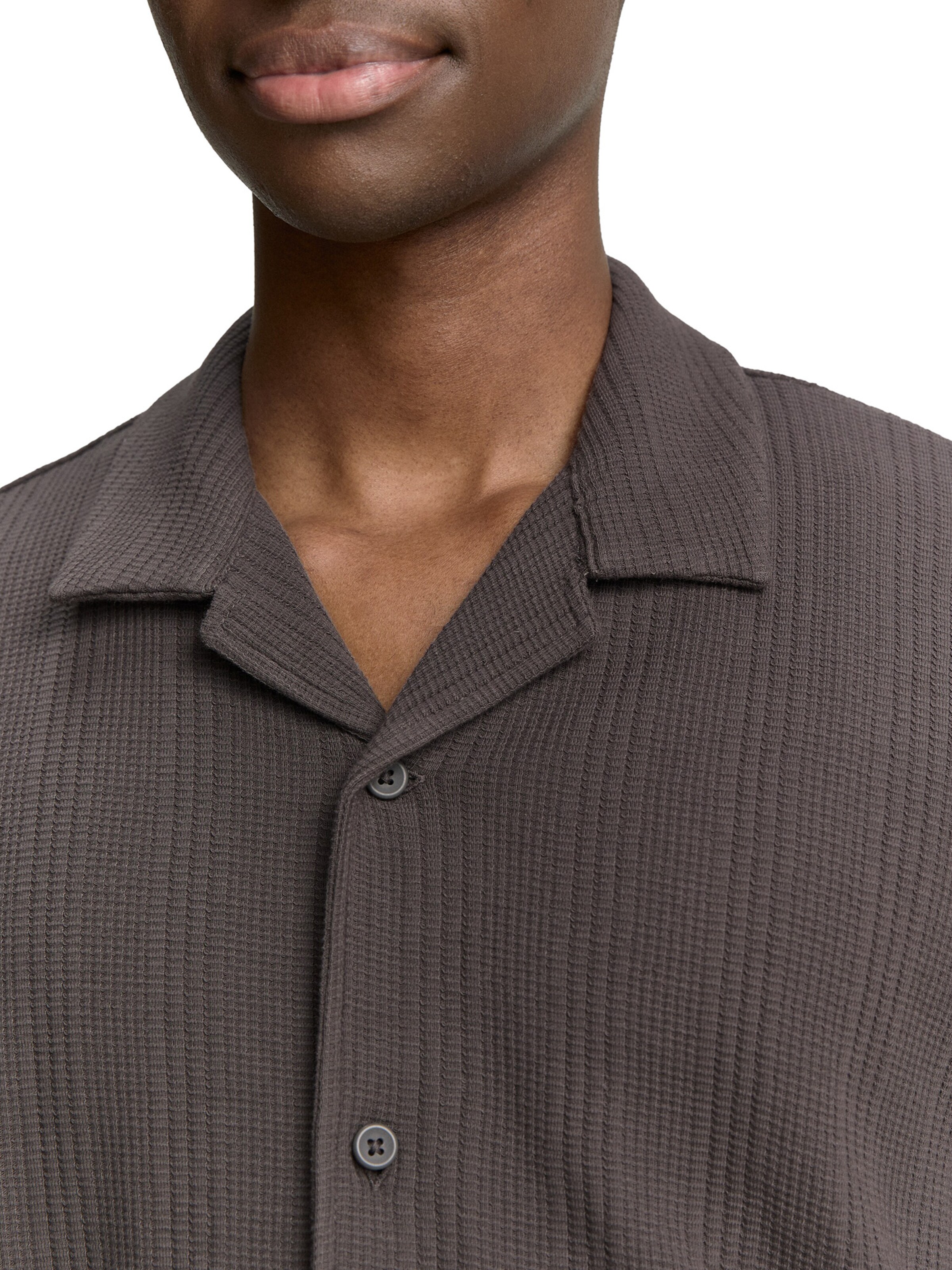 TOM TAILOR DENIM Mugav suurus Triiksärk, värv hall