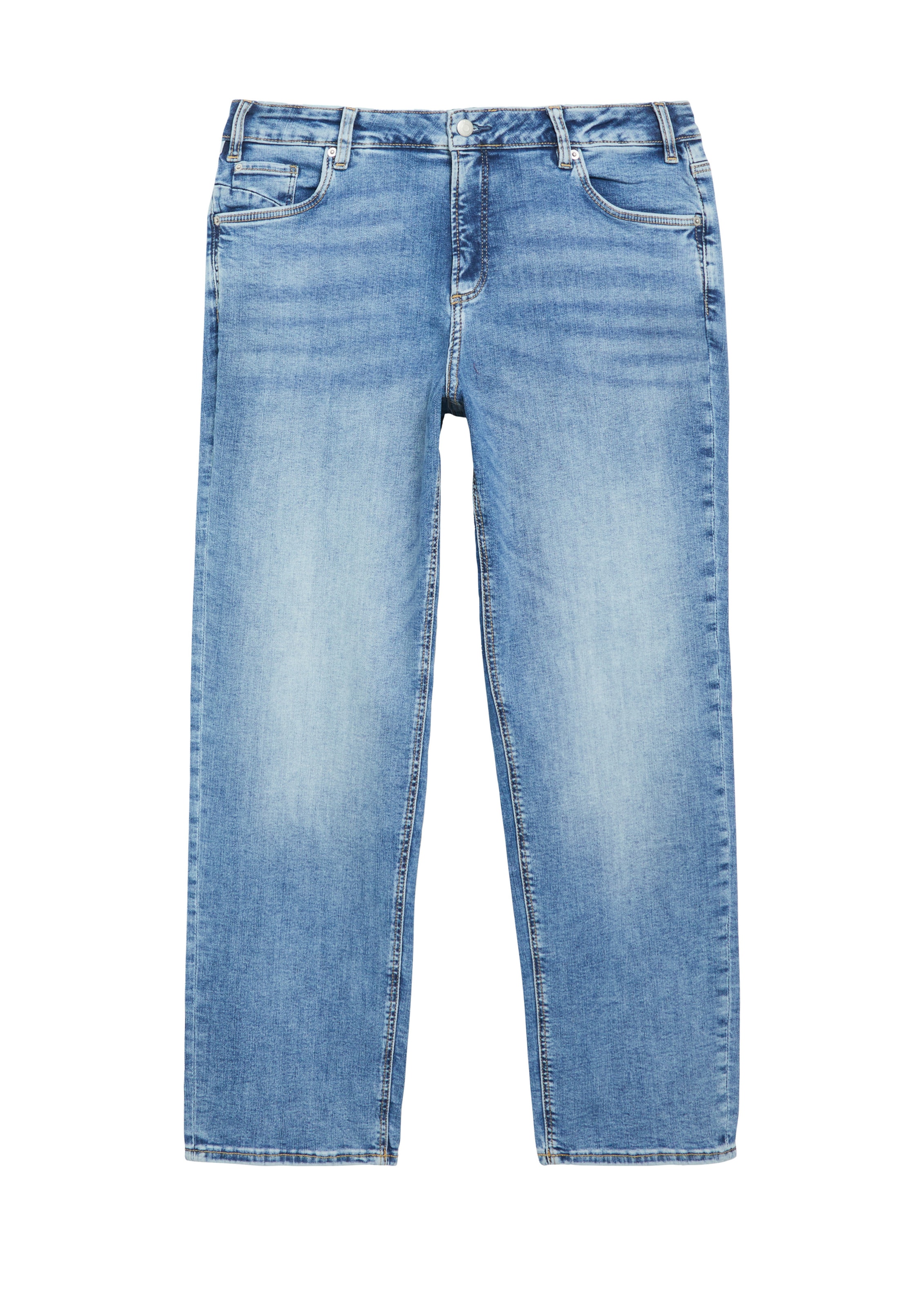 Regular Jean QS en bleu : devant
